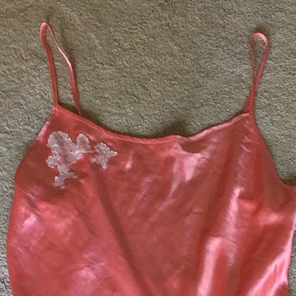 Victoria's Secret Pink Satin Style Elegant Slip with Lace - Picture 3 of 7